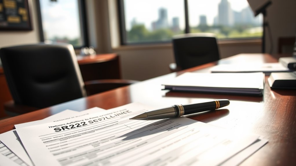 sr22 filing after dui