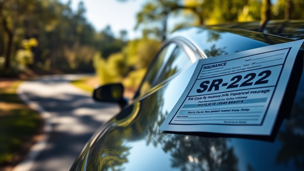 sr 22 verifies minimum coverage